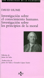 Investigación sobre el conocimiento humano. Investigación sobre los principios de la moral
