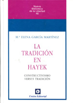 La tradición en Hayek. 9788472095922