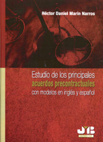 Estudios de los principales acuerdos precontractuales con modelos en inglés. 9788476987681