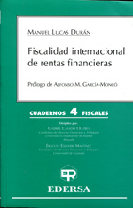 Fiscalidad internacional de rentas financieras. 9788484940043