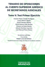 Temario de oposiciones al Cuerpo Superior de Secretarios Judiciales. 9788490141755