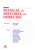 Manual de historia del derecho. 9788490332313