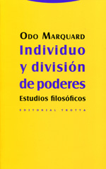 Individuo y división de poderes. 9788498793697