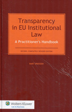Transparency in EU Institutional Law