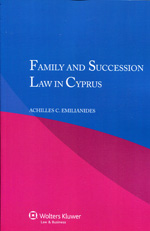 Family and succession Law in Cyprus. 9789041141507