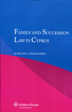 Libro Family And Succession Law In Cyprus 9789041141507 