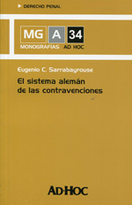 El sistema alemán de las contravenciones