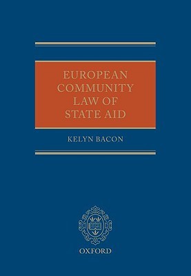 European community Law of state aid. 9780199543014
