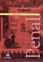Revista Penal, Nº29, año 2012