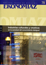 Industrias culturales y creativas en la sociedad del conocimiento desigual. 100913382