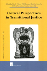 Critical perspectives in transitional justice