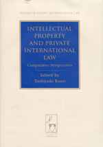 Intellectual property and private international Law. 9781849462310