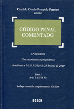 Código Penal comentado. 9788497900348