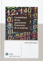 Contabilidad de las operaciones financieras de la empresa. 9788499544595