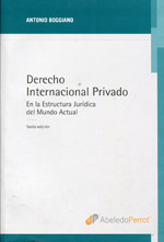 Derecho internacional privado. 9789502022512