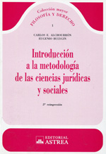 Introducción a la metodología de las ciencias jurídicas y sociales. 9789505082216