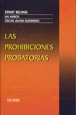 Las prohibiciones probatorias