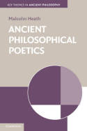 Ancient philosophical poetics. 9780521168687