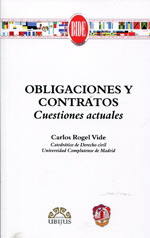 Obligaciones y contratos. 9788429017274