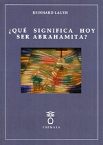 ¿Qué significa hoy ser abrahamita?. 9788493640682