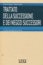 Trattato della successione e dei negozi successori. 9788859808107