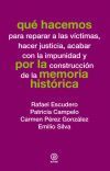 Qué hacemos para reparar a las víctimas, hacer justicia, acabar con la impunidad y por la construcción de la memoria histórica. 9788446037804
