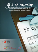 Guía de empresas que ofrecen empleo 2012-2013. 100932512