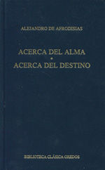 Acerca del Alma.  Acerca del destino