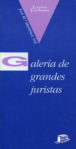 Galería de grandes jurísticas. 9788476762608