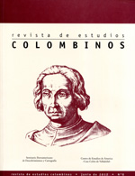 Revista de Estudios Colombinos, Nº8, año 2012. 100933628