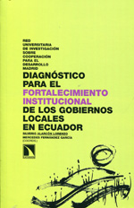 Diagnóstico para el fortalecimiento institucional de los gobiernos locales en Ecuador