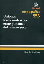 Uniones transfronterizas entre personas del mismo sexo. 9788490330500