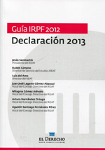 Guía IRPF 2012. Declaración 2013. 9788415573180