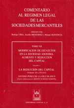 Comentario al Régimen Legal de las Sociedades Mercantiles