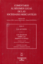 Comentario al Régimen Legal de las Sociedades Mercantiles