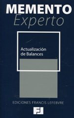MEMENTO EXPERTO- Actualización de balances. 9788415446736
