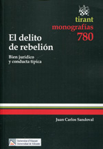 El delito de rebelión. 9788490042526