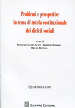 Problemi e prospettive in tema di tutela costituzionale dei Diritti sociali. 9788814152412