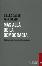 Más allá de la democracia. 9788483811726