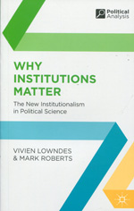 Why institutions matter. 9780333929544