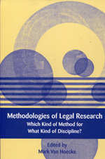 Methodologies of legal research. 9781849464994