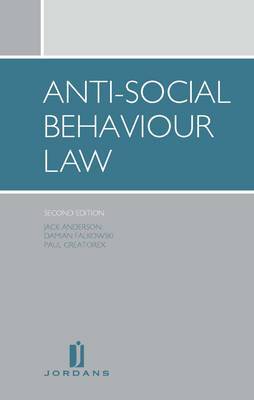 Anti-social behaviour Law. 9781846611629