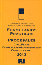 FORMULARIOS PRACTICOS- Procesales 2013
