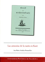 Las armonías de la razón en Kant. 9788472999718