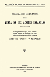 Organización cooperativa de la venta de los aceites españoles