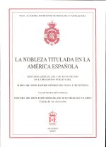 La nobleza titulada en la América española