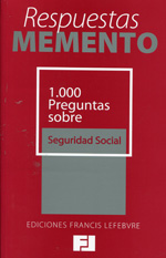 MEMENTO- 1000 preguntas sobre Seguridad Social. 9788415911104