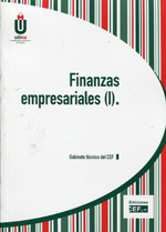 Finanzas empresariales (I). 9788445425053