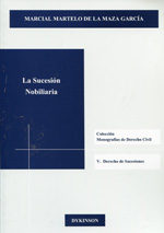La sucesión nobiliaria. 9788490315781