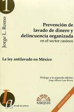 Prevención de lavado de dinero y delincuencia organizada en el sector casinos